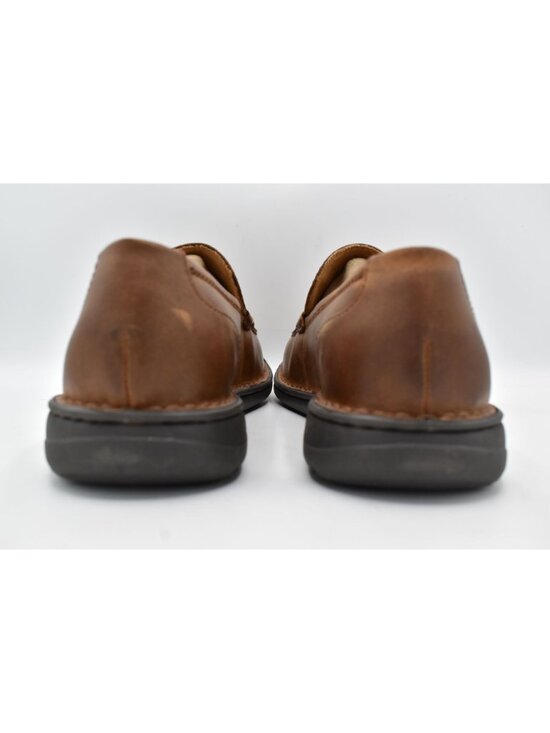 Born Mens Size 9.5 Thatcher Rust Full Grain Leather Dark 